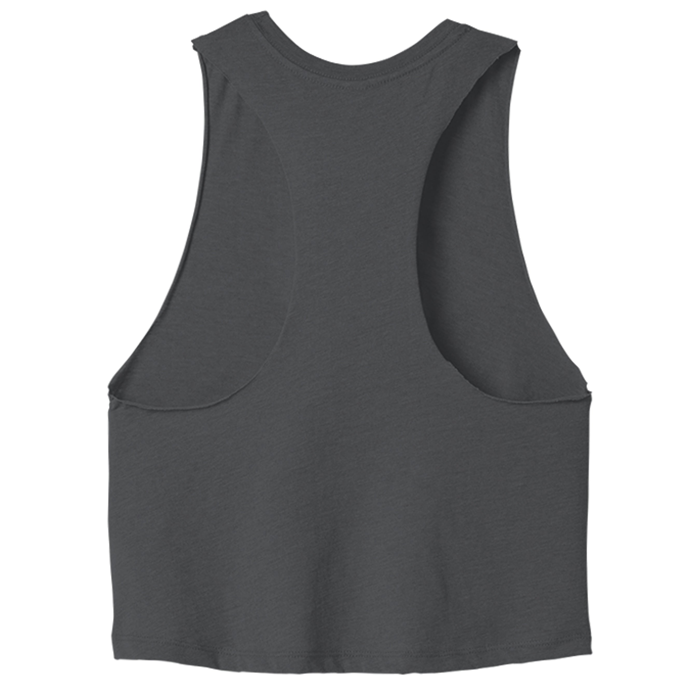 DARK GRY HEATHER - 6682 - BACK
